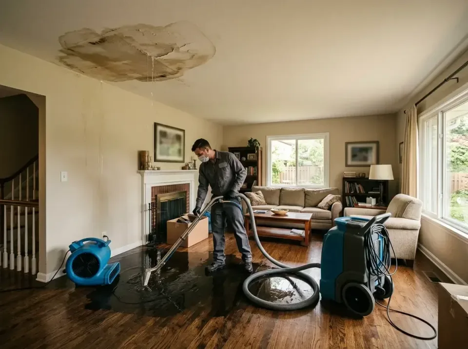 attic-pipe-burst-ceiling-drip-008 — frequently asked questions, Water Damage Restoration & Carpet Care in Sage, CA